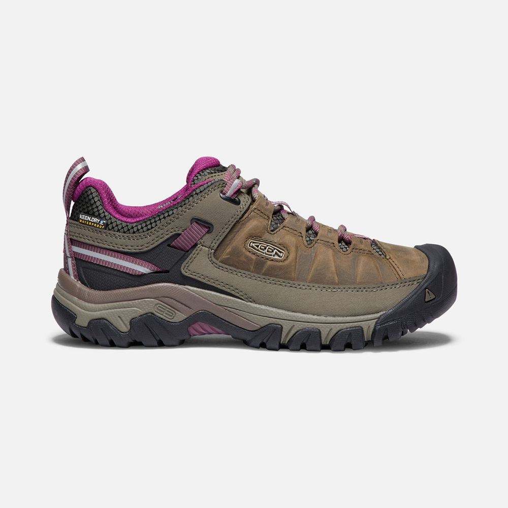 Keen Outdoor Ayakkabı Kadın Kahverengi - Targhee Iii Waterproof - Türkiye QNFV68570